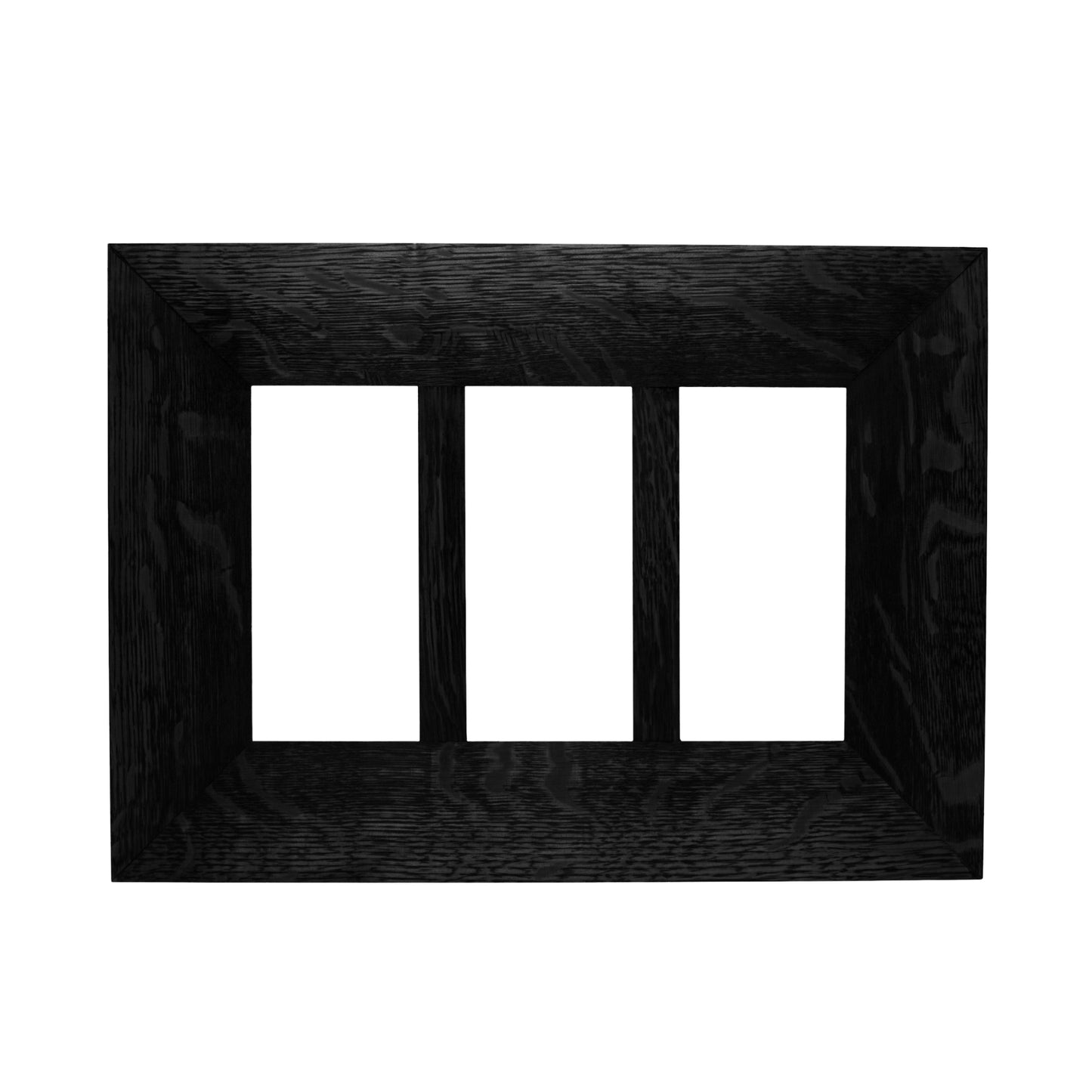 4x8 Legacy Frame - Triple Divider - Ebony