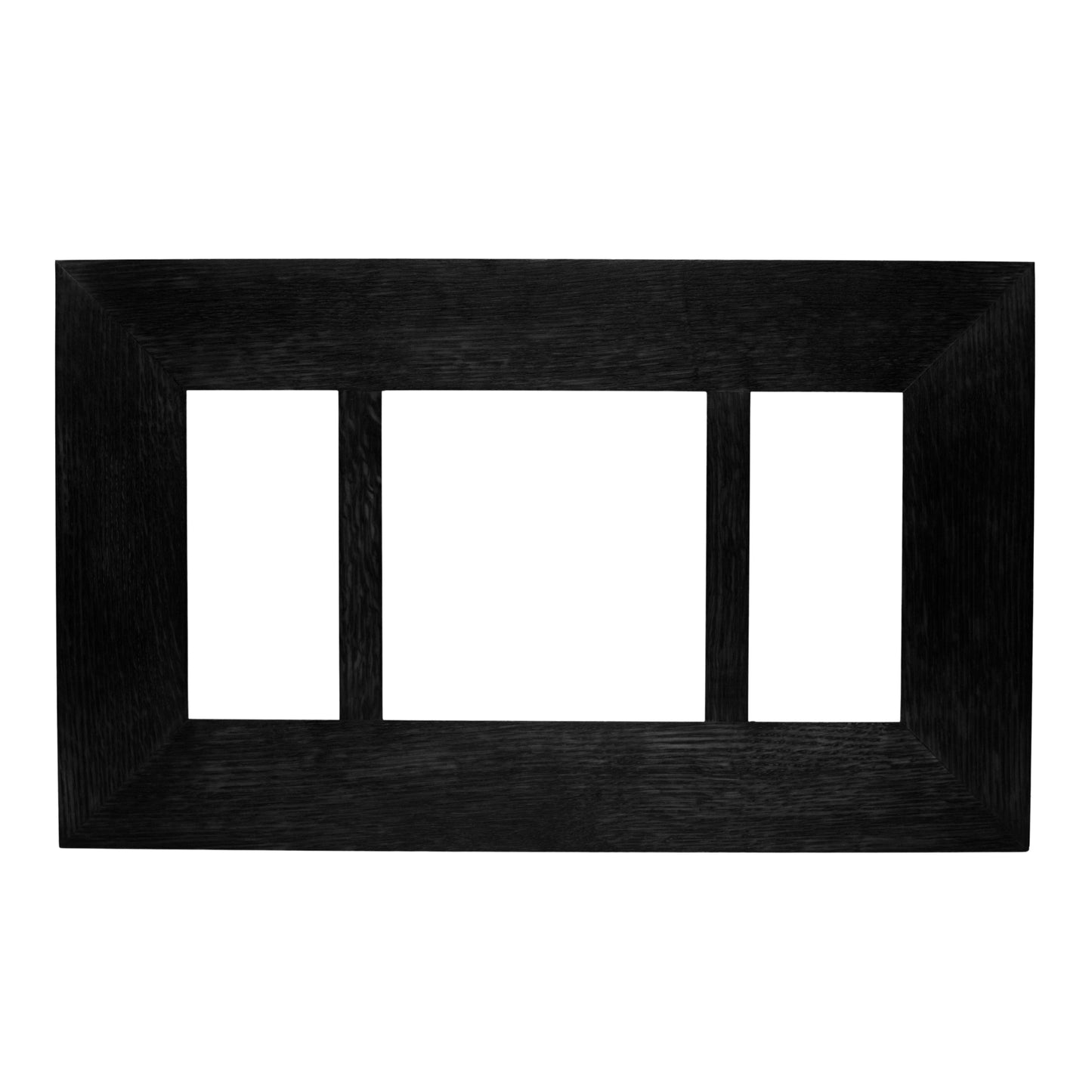 4x8, 8x8, 4x8 Legacy Frame - Triple Divider - Ebony