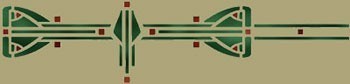 Viennese Pendant Stencil