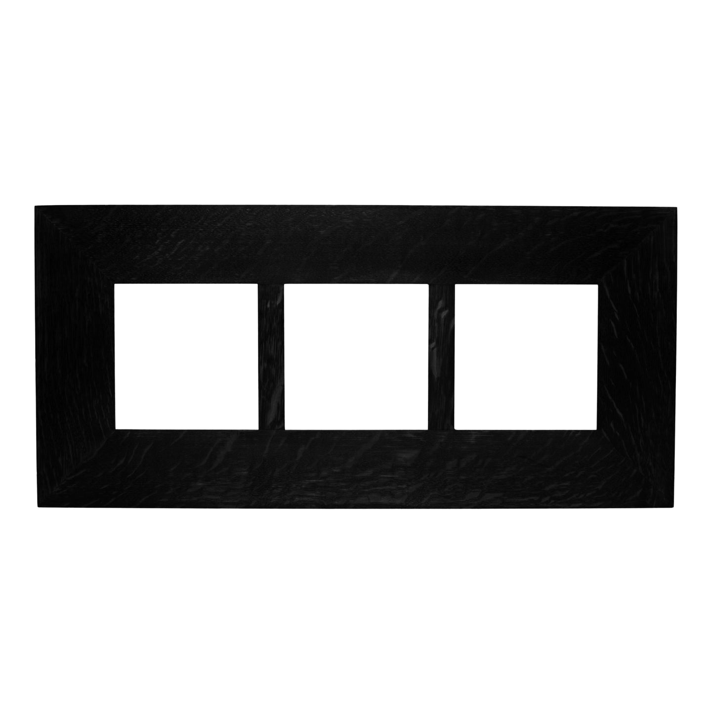 6x6 Legacy Frame - Triple Divider - Ebony