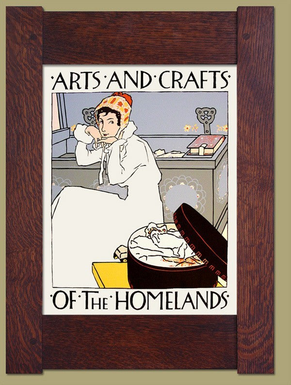 Arts & Crafts of the Homelands - Serigraph Print