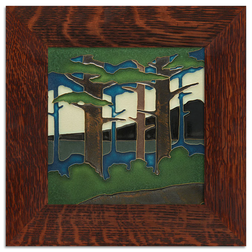 Pine Landscape - 8"x8" Tile