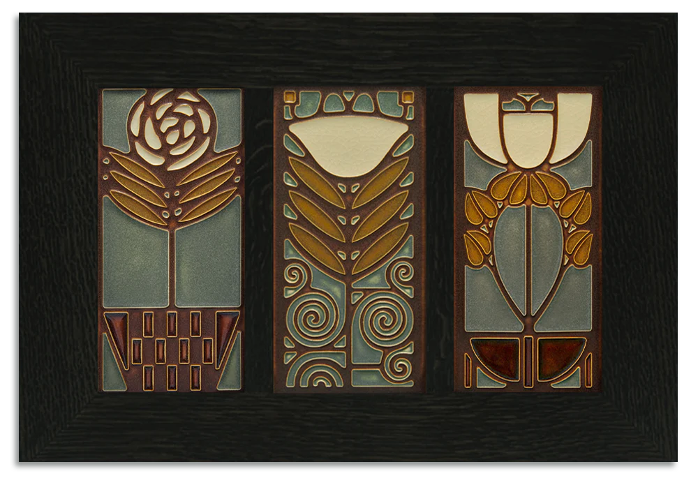 Dard Hunter Framed Trio