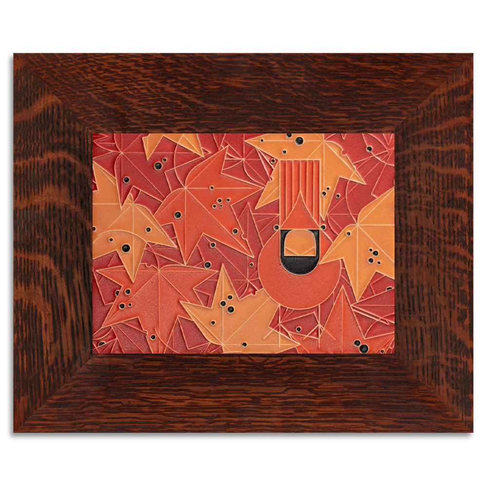 Under the Sweetgum - 6x8 Motawi Tileworks Tile