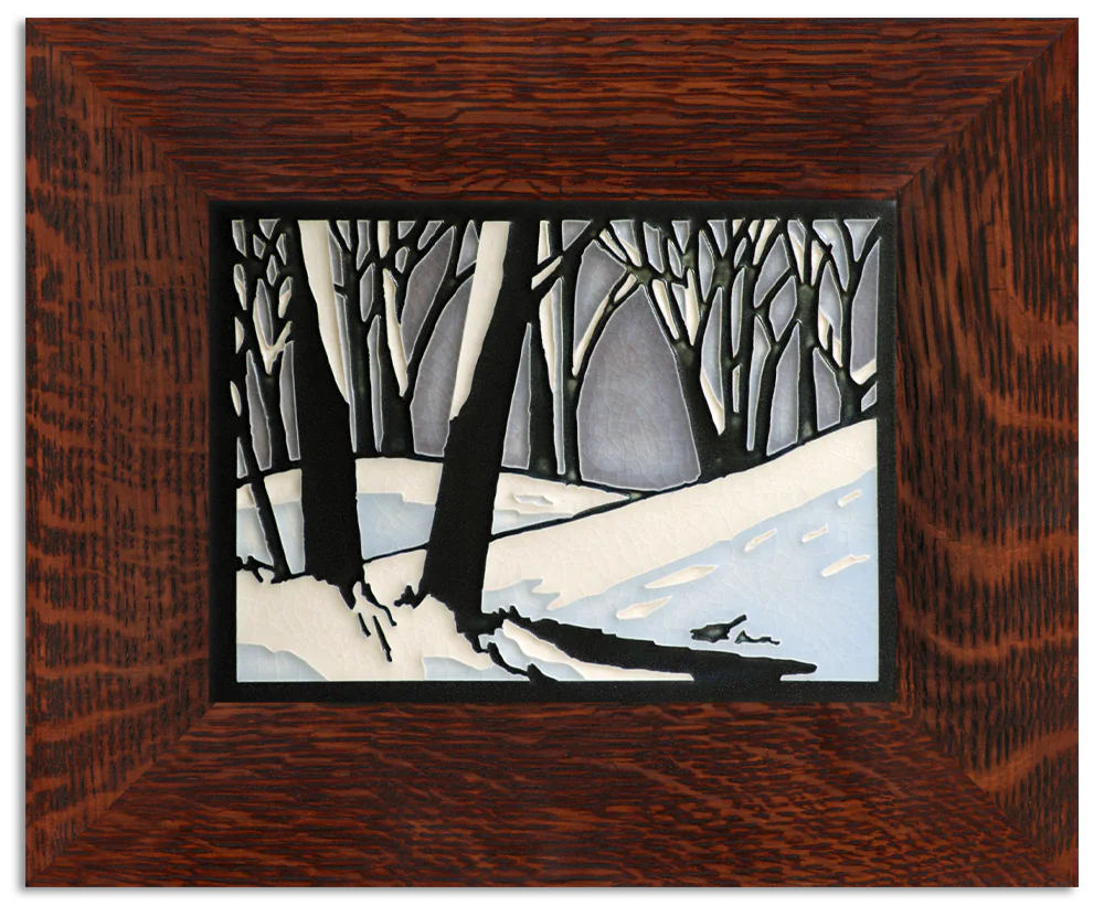 Snowscape - 6"x8" Tile