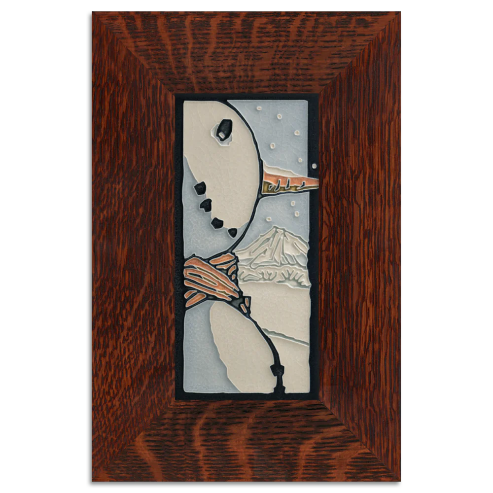 Snowman - 4"x8" Tile
