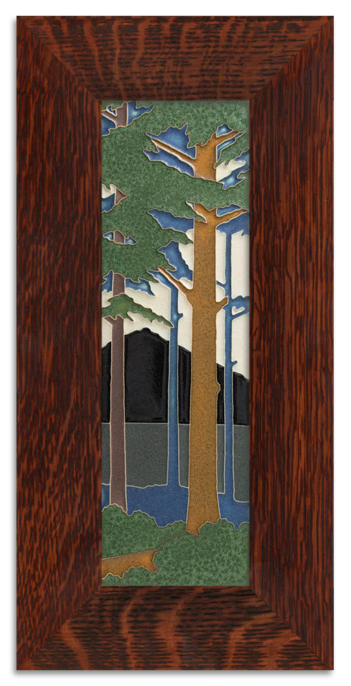 Vertical Pine Landscape - 4"x12" Tile