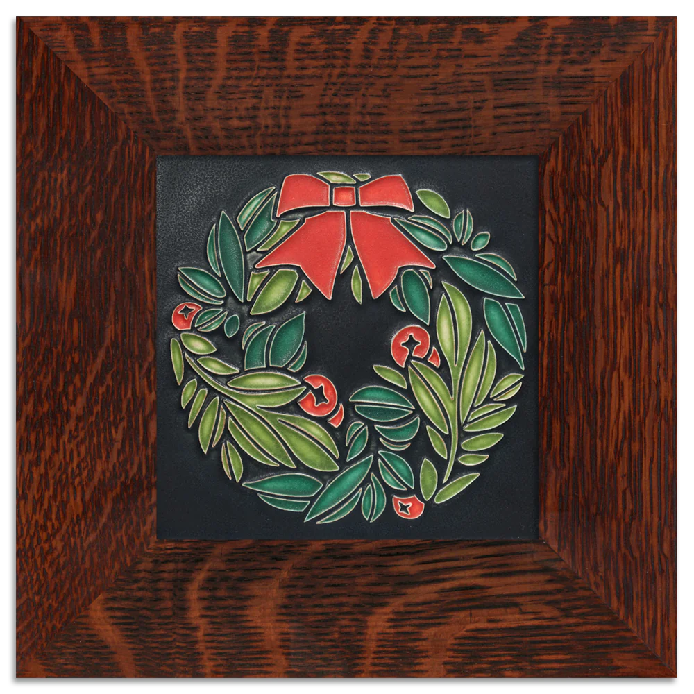 Wreath - 6"x6" Tile