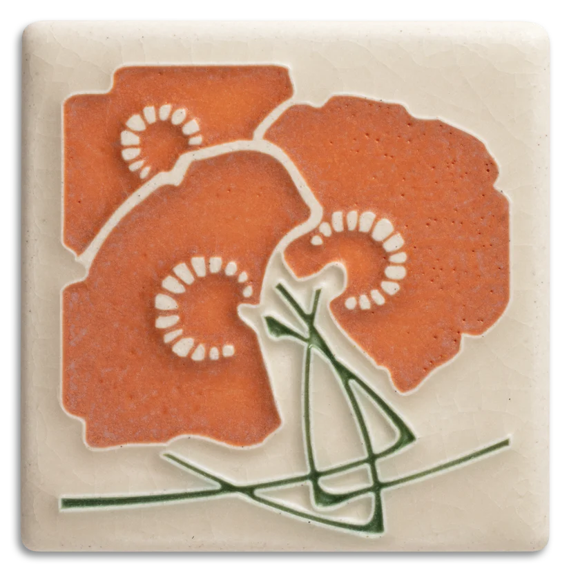 Charming Bouquet - 4"x4" Tile