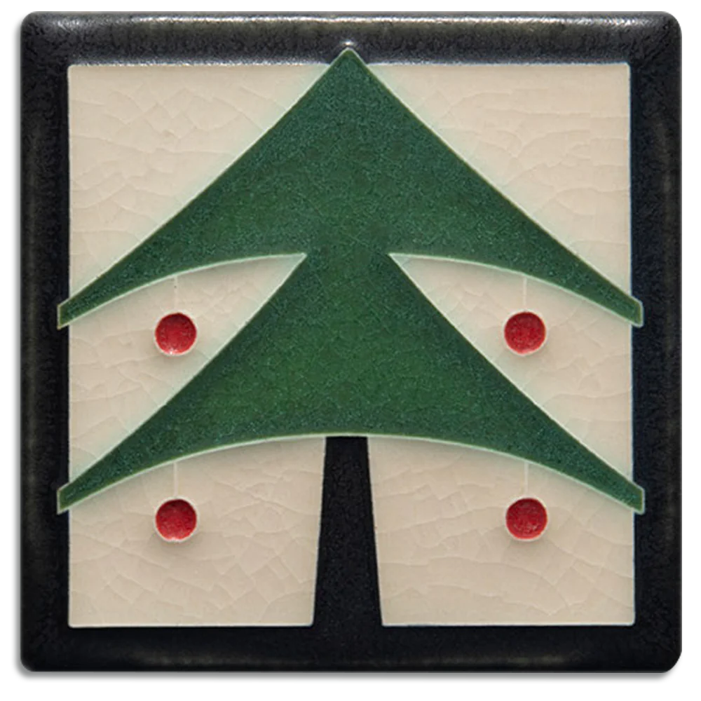 Christmas Tree - 4"x4" Tile