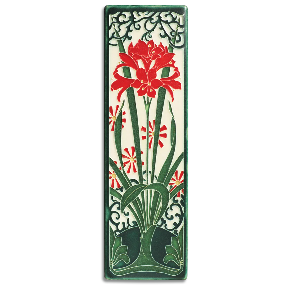 Amaryllis - 4"x12" Tile