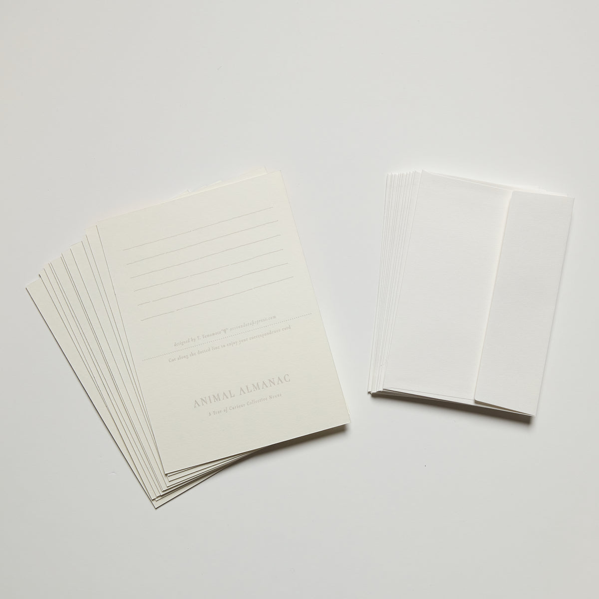 2027 Letterpress Calendar by Yoshiko Yamamoto