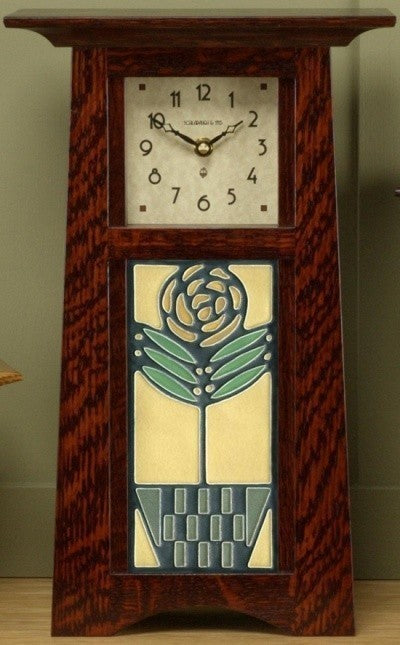 Schlabaugh Clock with 4"x8" Tile