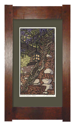 Wisteria Pergola (Giclée)