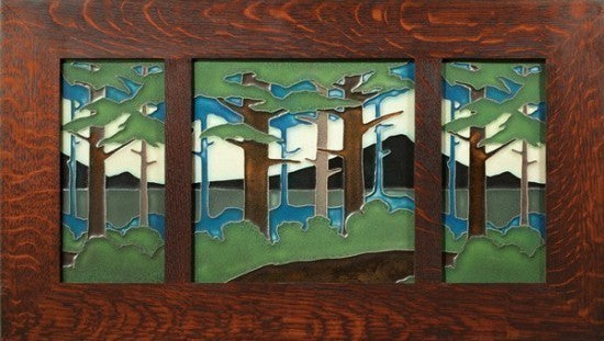 (2)4"x8" & (1)8"x8" Triple Tile Frame with Dividers
