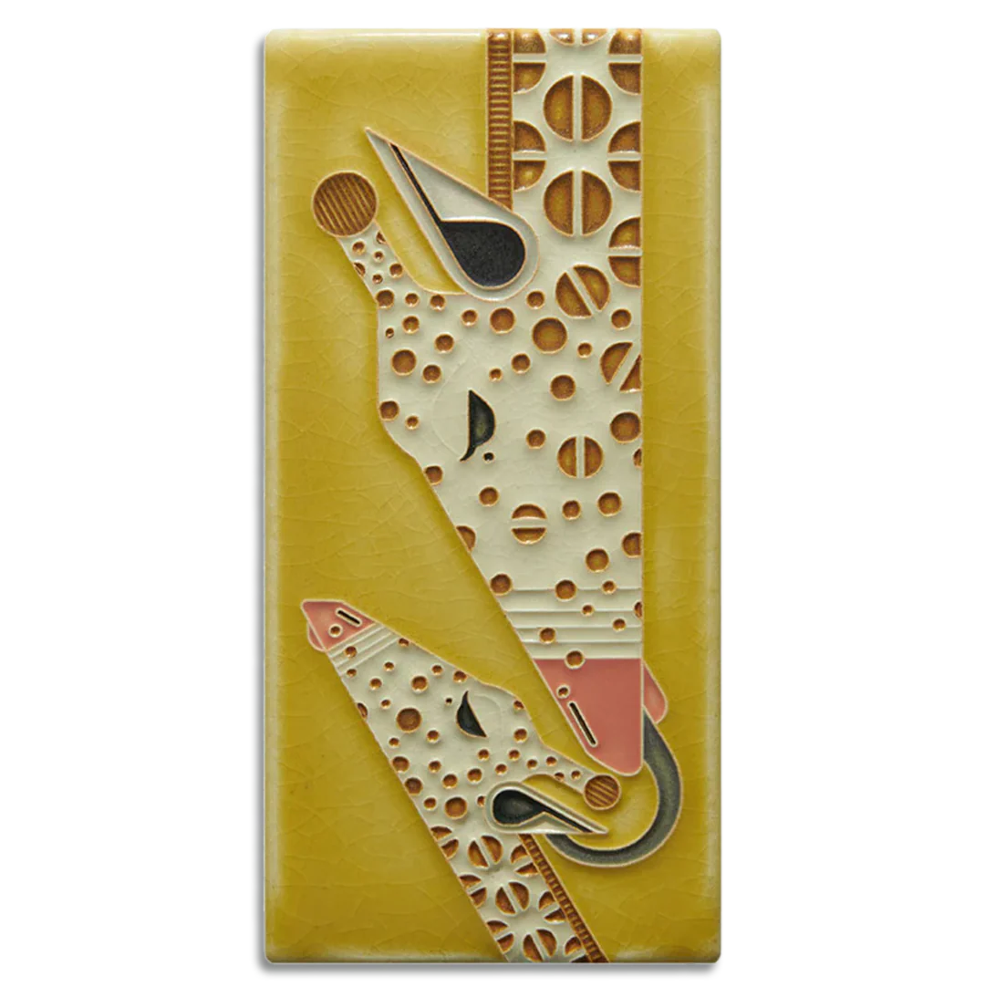 Giraffe & a Half - 4"x8" Tile