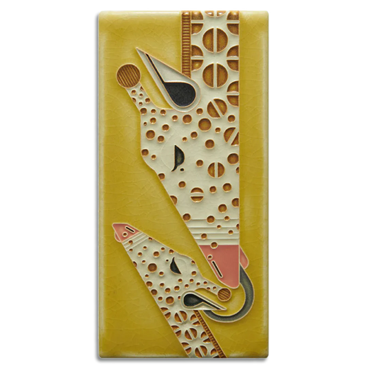 Giraffe & a Half - 4"x8" Tile