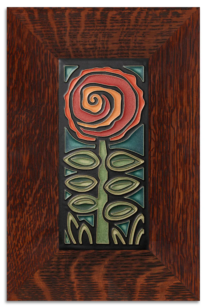 Percival's Petals - 4"x8" Tile