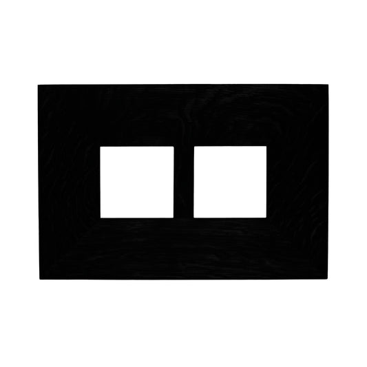 4x4 Legacy Frame - Double Divider - Ebony