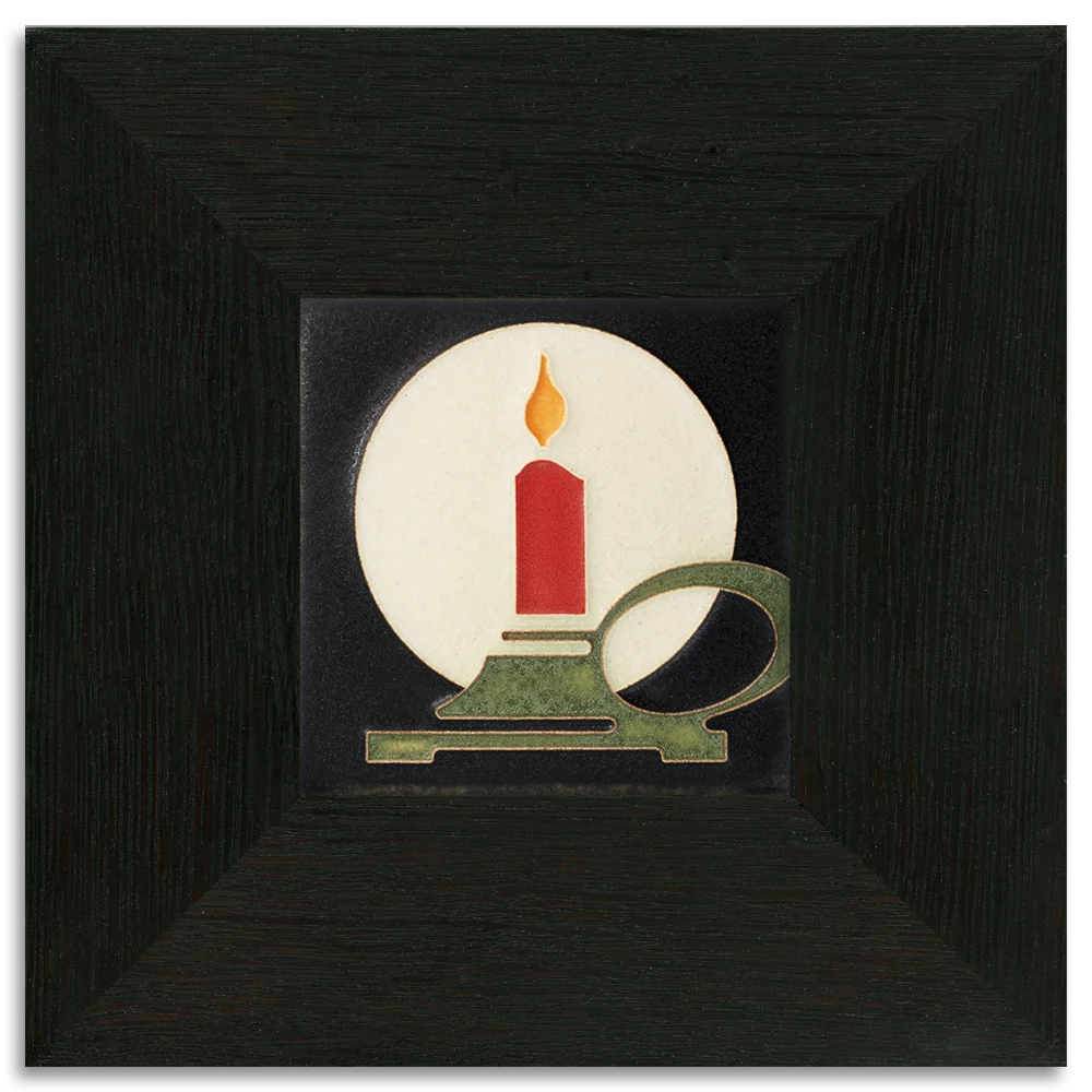 Candle - 4"x4" Tile