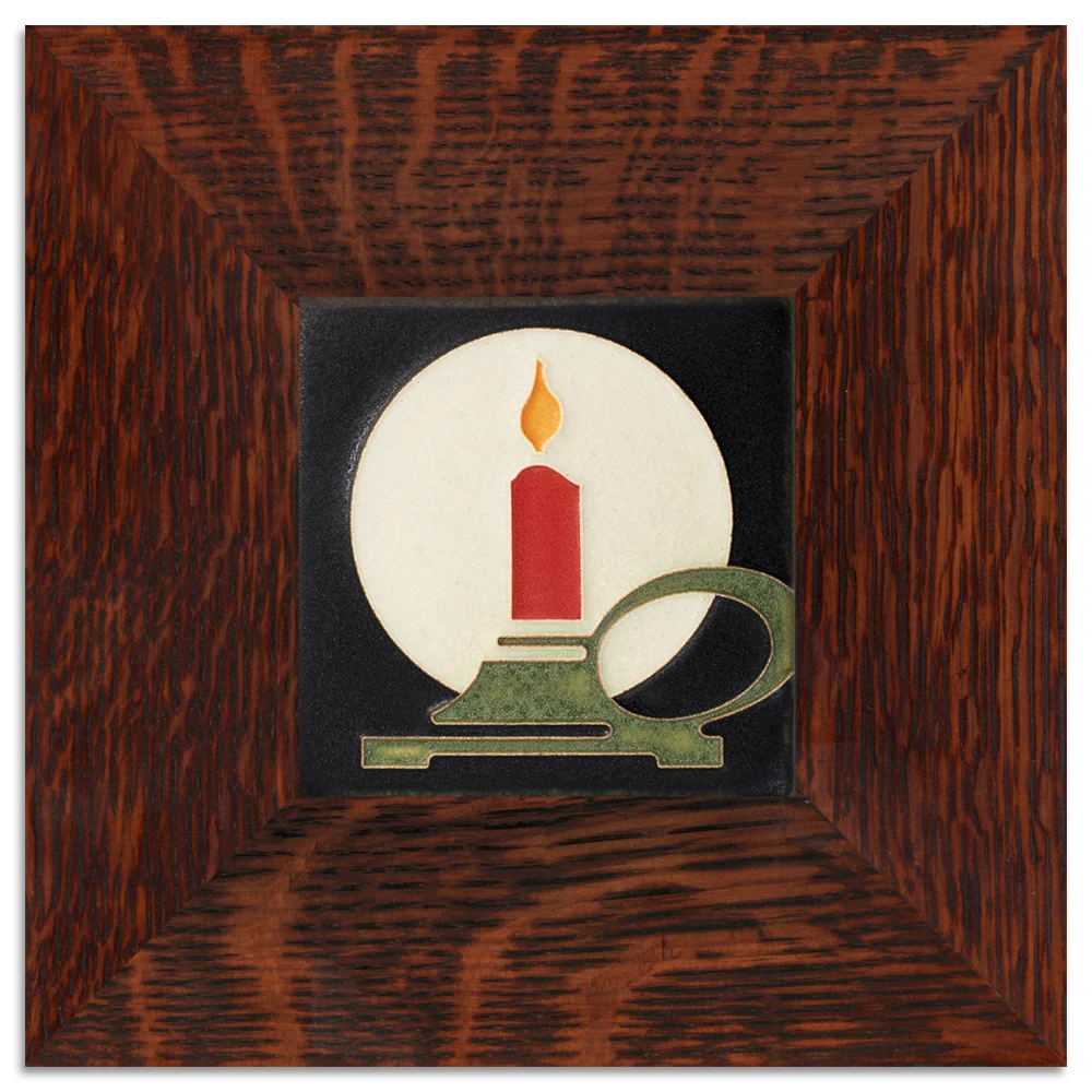 Candle - 4"x4" Tile