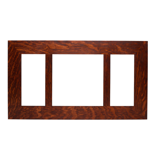 4x8, 8x8, 4x8 Oak Park Frame - Triple Divider