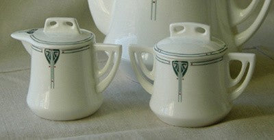 Viennese Pendant Sugar Bowl with Lid