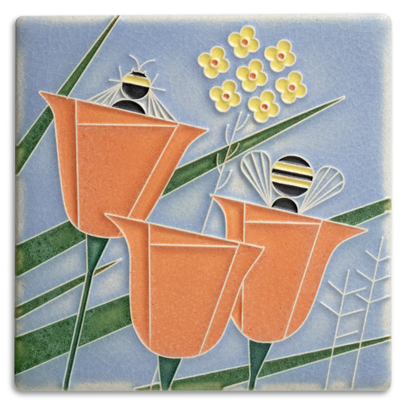 Coming & Going - 6"x6" Tile