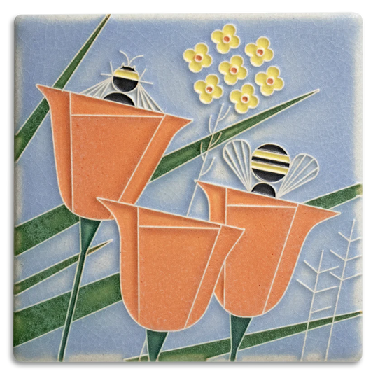 Coming & Going - 6"x6" Tile