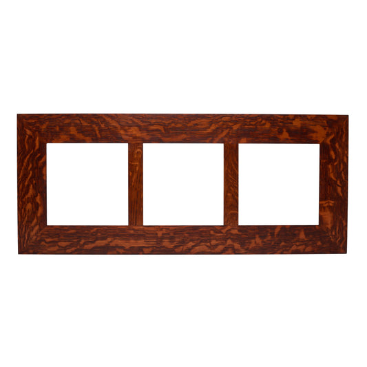 6x6 Oak Park Frame - Triple Divider