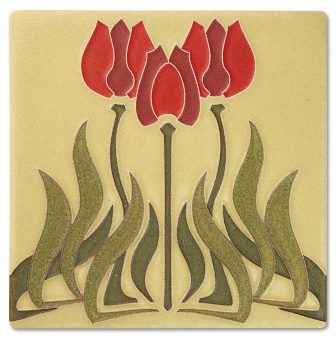 Tulips - 6"x6" Tile