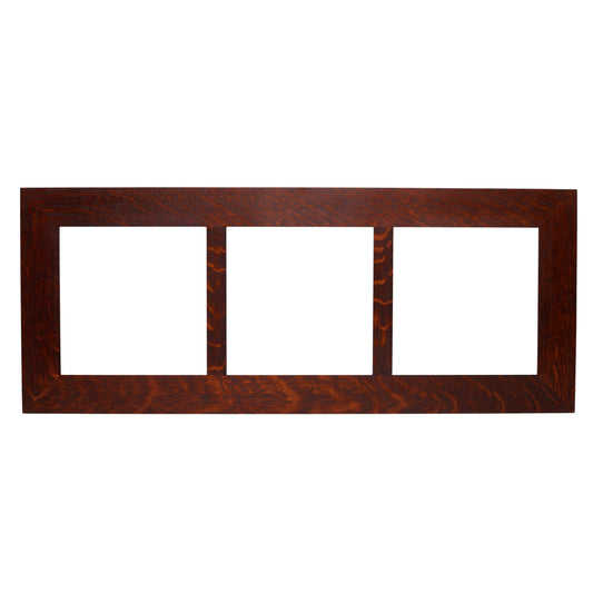 8x8 Oak Park Frame - Triple Divider