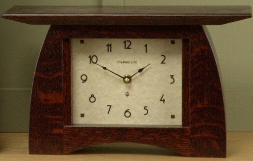 Arts & Crafts Mantle Clock