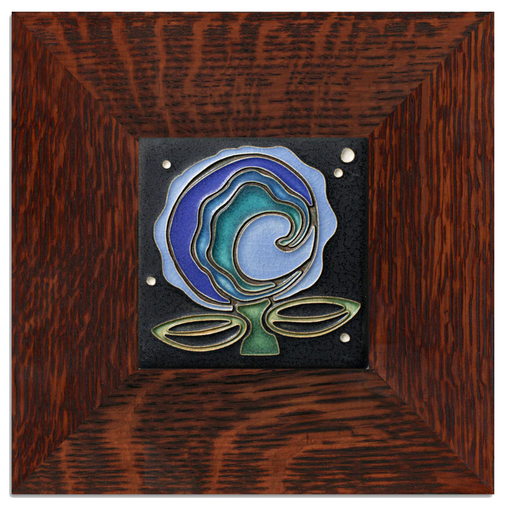 Cosmic Bloom - 4"x4" Tile