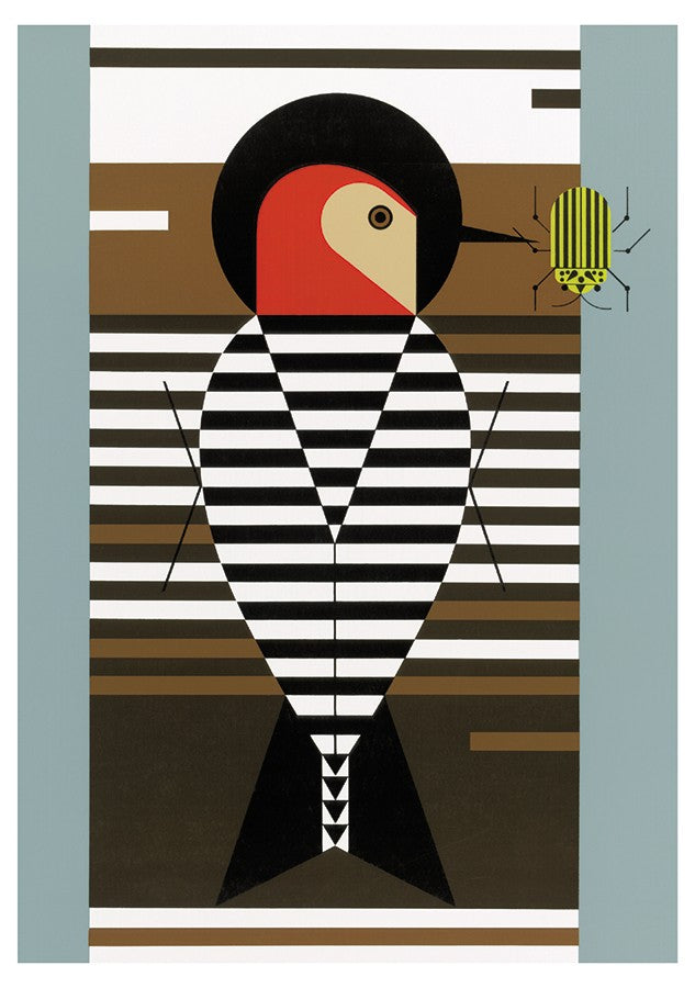 Charley Harper Woodpeckers Notecard Folio