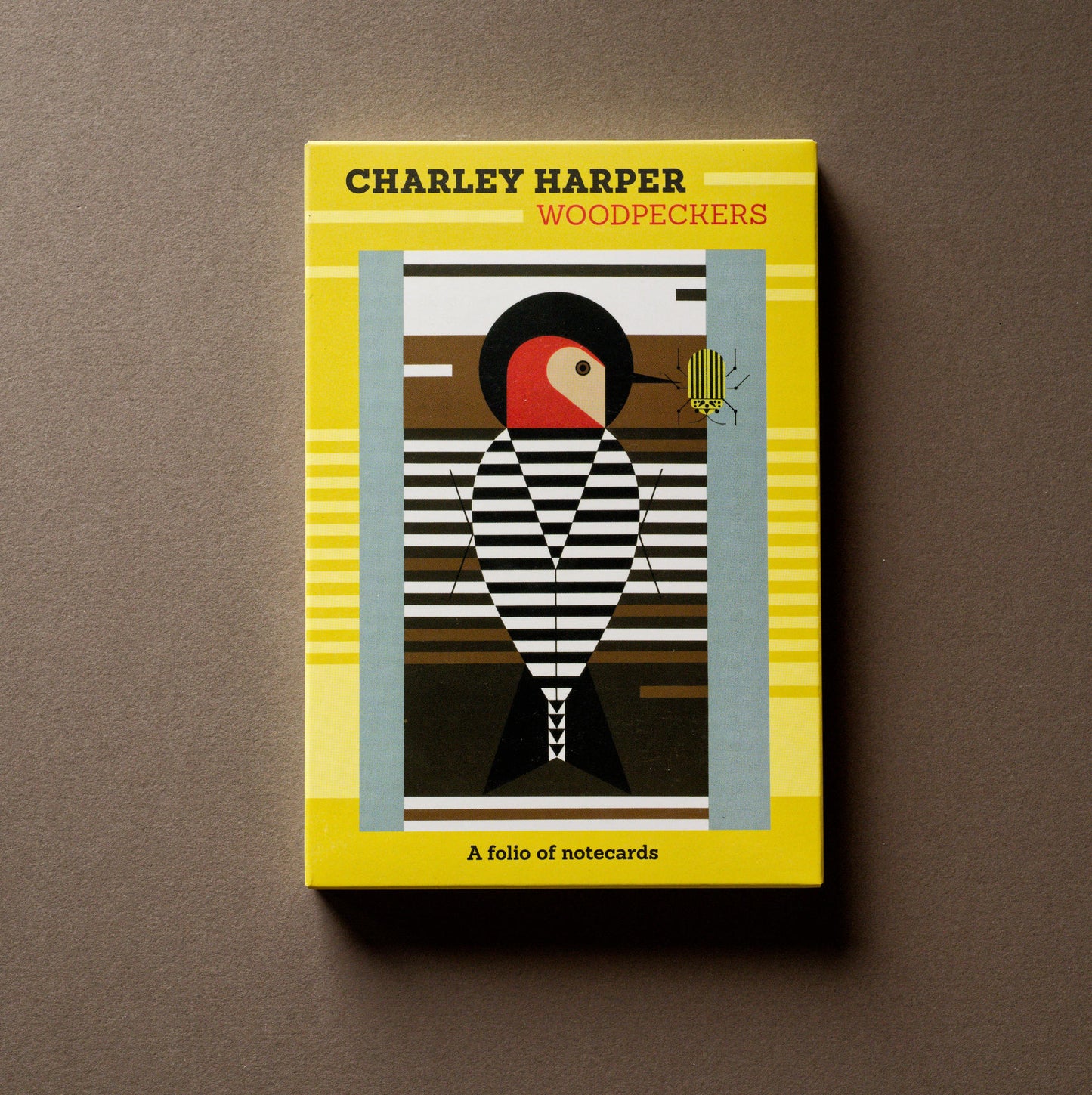 Charley Harper Woodpeckers Notecard Folio