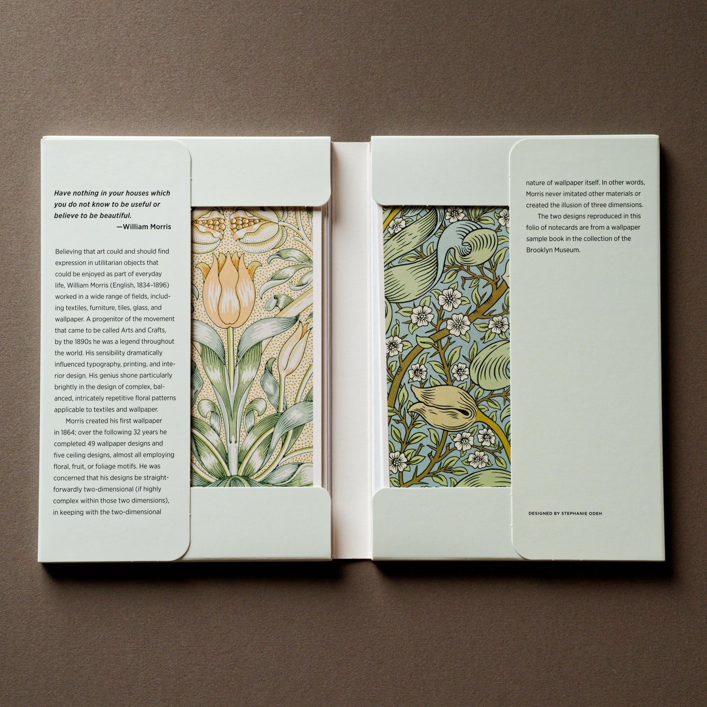 William Morris - Arts & Crafts Designs Notecard Folio