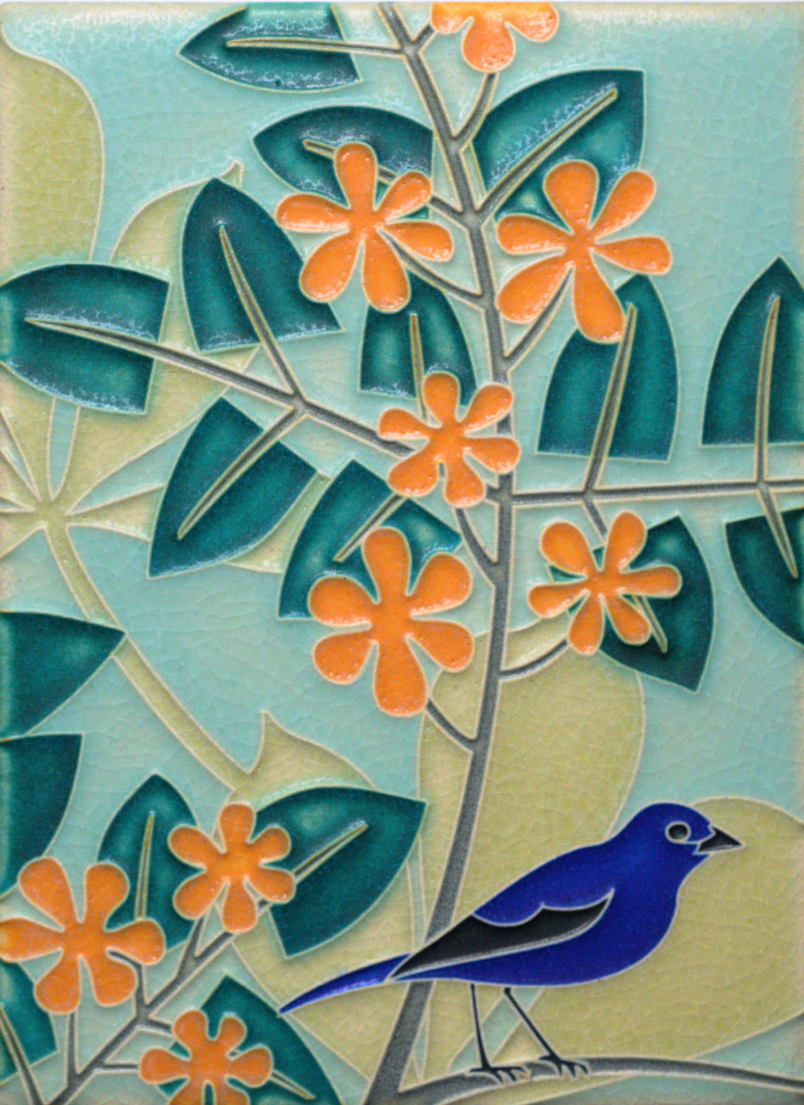 Bluebird - 6"x8" Tile