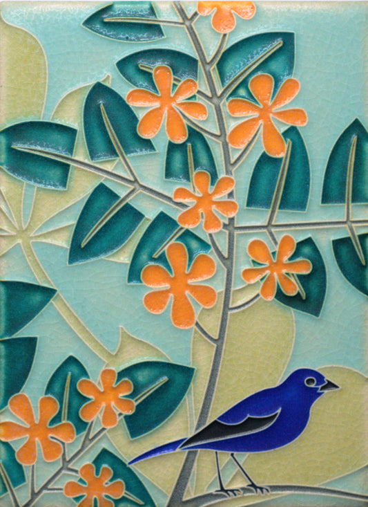 Bluebird - 6"x8" Tile