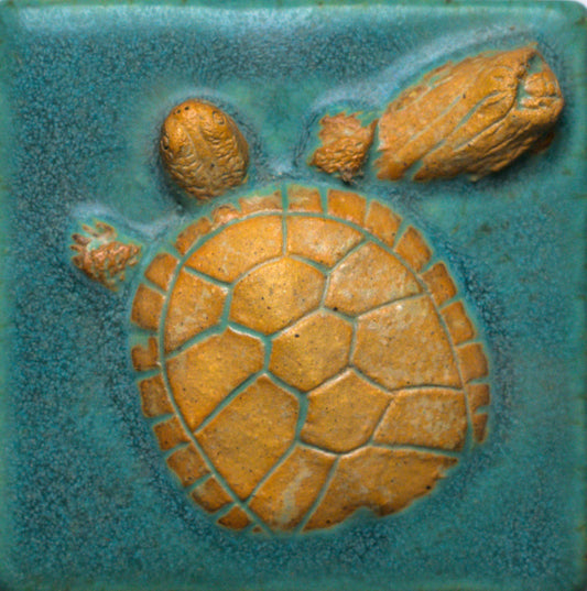 Turtle - 4"x4" Tile