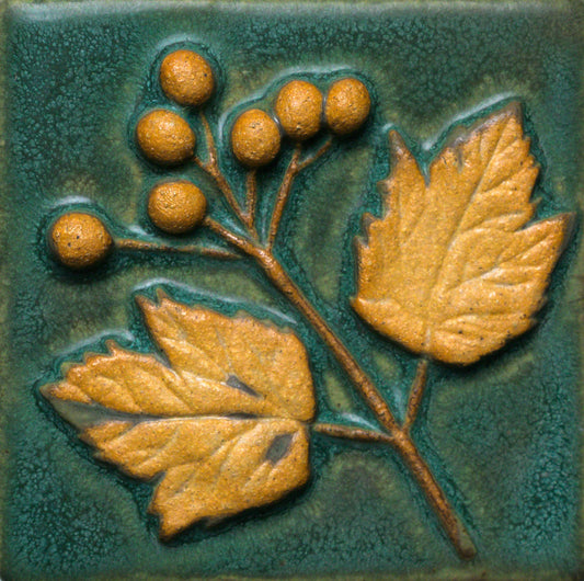 Highbush Cranberry - 4"x4" Tile