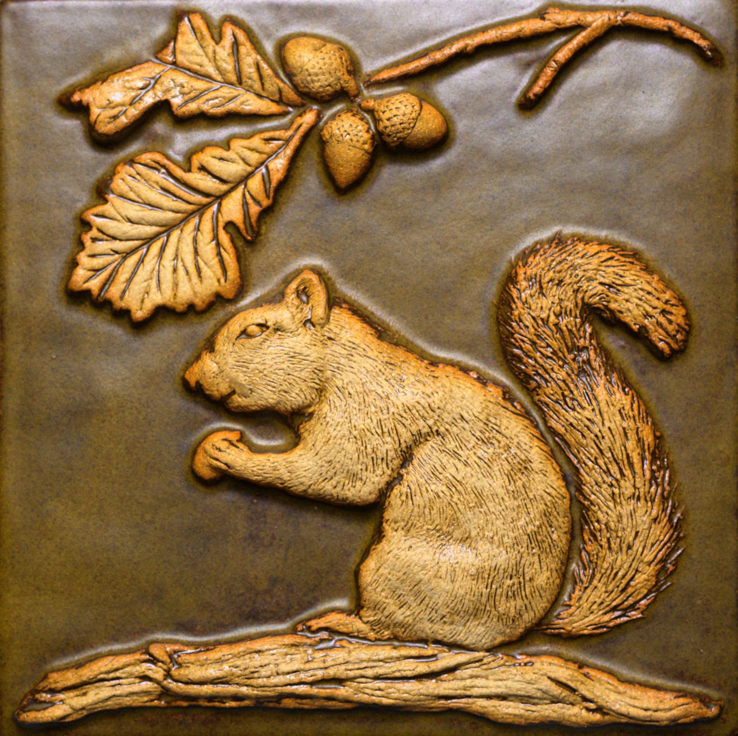 Squirrel - 8"x8" Tile