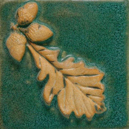 Oak Leaf & Acorn - 4"x4" Tile