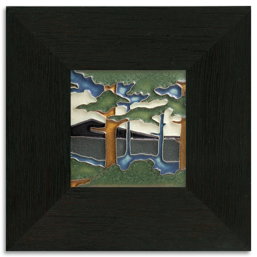 Pine Landscape - 4"x4" Tile
