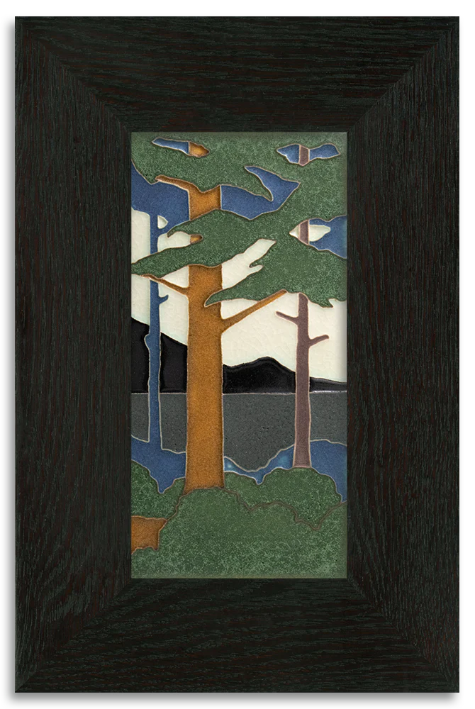 Vertical Pine Landscape - 4"x8" Tile