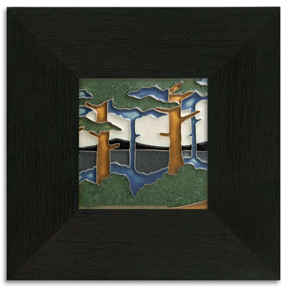 Pine Landscape - 4"x4" Tile
