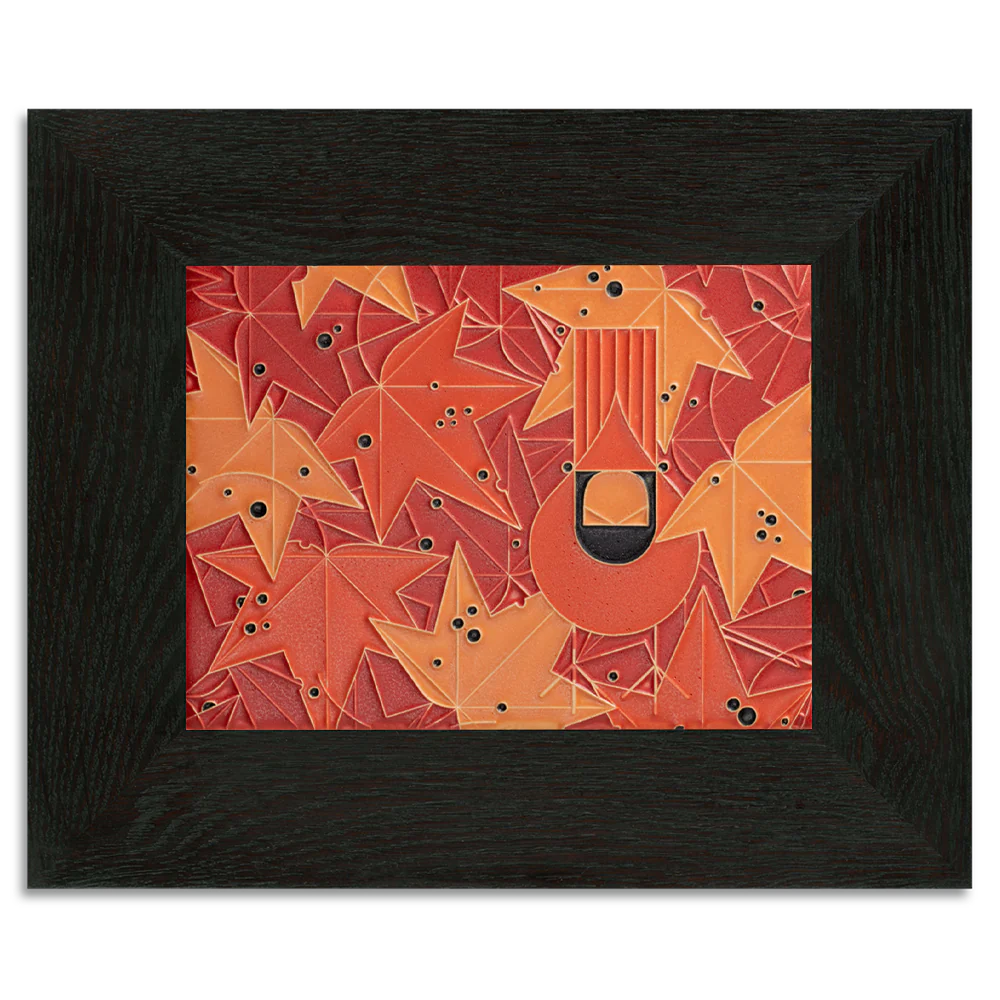 Under the Sweetgum - 6x8 Motawi Tileworks Tile