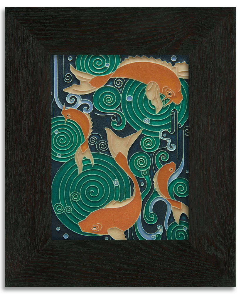 Koi Pond - 6"x8" Tile