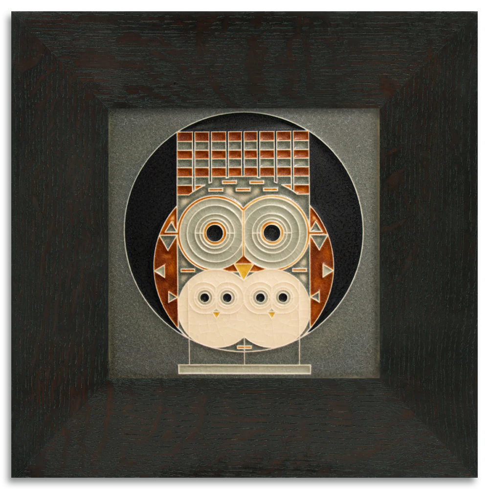 Family Owlbum - 6"x6" Tile