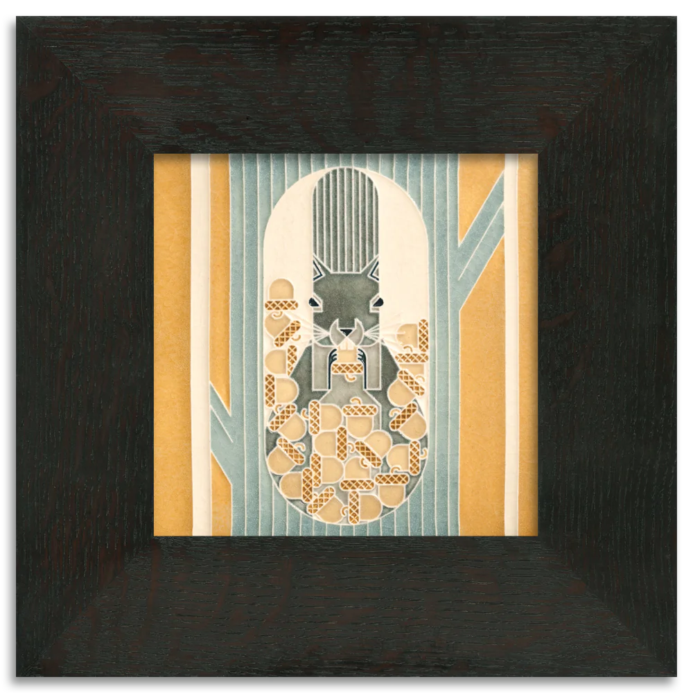 October - 6"x6" Tile
